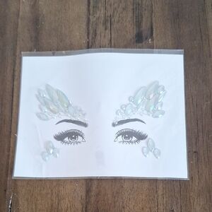 Rhinestone Face Gems Jewels Face Crystal Stickers